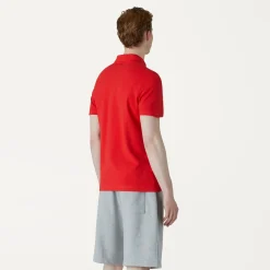 K-WAY Gregoire Tape - Polo Shirts - Polo - Man - Red Clearance