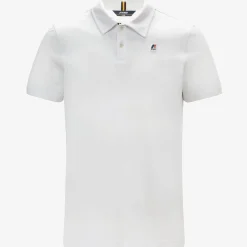 K-WAY Gregoire Tape - Polo Shirts - Polo - Man - White Flash Sale
