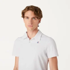 K-WAY Gregoire Tape - Polo Shirts - Polo - Man - White Flash Sale