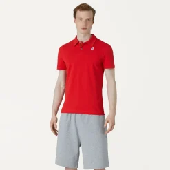 K-WAY Gregoire Tape - Polo Shirts - Polo - Man - Red Fashion