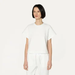 K-WAY Guendaline Light Spacer - T-Shirtstop - T-Shirt - Woman - White Flash Sale