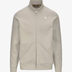 K-WAY Hayce Interlock - Fleece - Jacket - Man - Beige Lt Sale