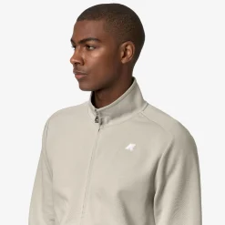 K-WAY Hayce Interlock - Fleece - Jacket - Man - Beige Lt Sale