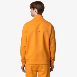 K-WAY Hayce Interlock - Fleece - Jacket - Man - Orange Md Clearance