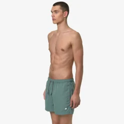 K-WAY Hazel - Bathing Suits - Swimming Trunk - Man - Green Mold Online