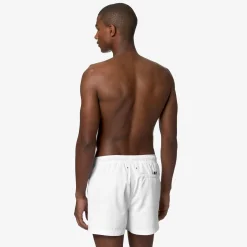 K-WAY Hazel - Bathing Suits - Swimming Trunk - Man - White Flash Sale