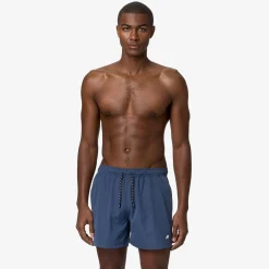 K-WAY Hazel - Bathing Suits - Swimming Trunk - Man - Blue Fiord Best Sale