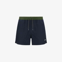 K-WAY Hazel Bicolor - Bathing Suits - Swimming Trunk - Man - Blue D-Green C New