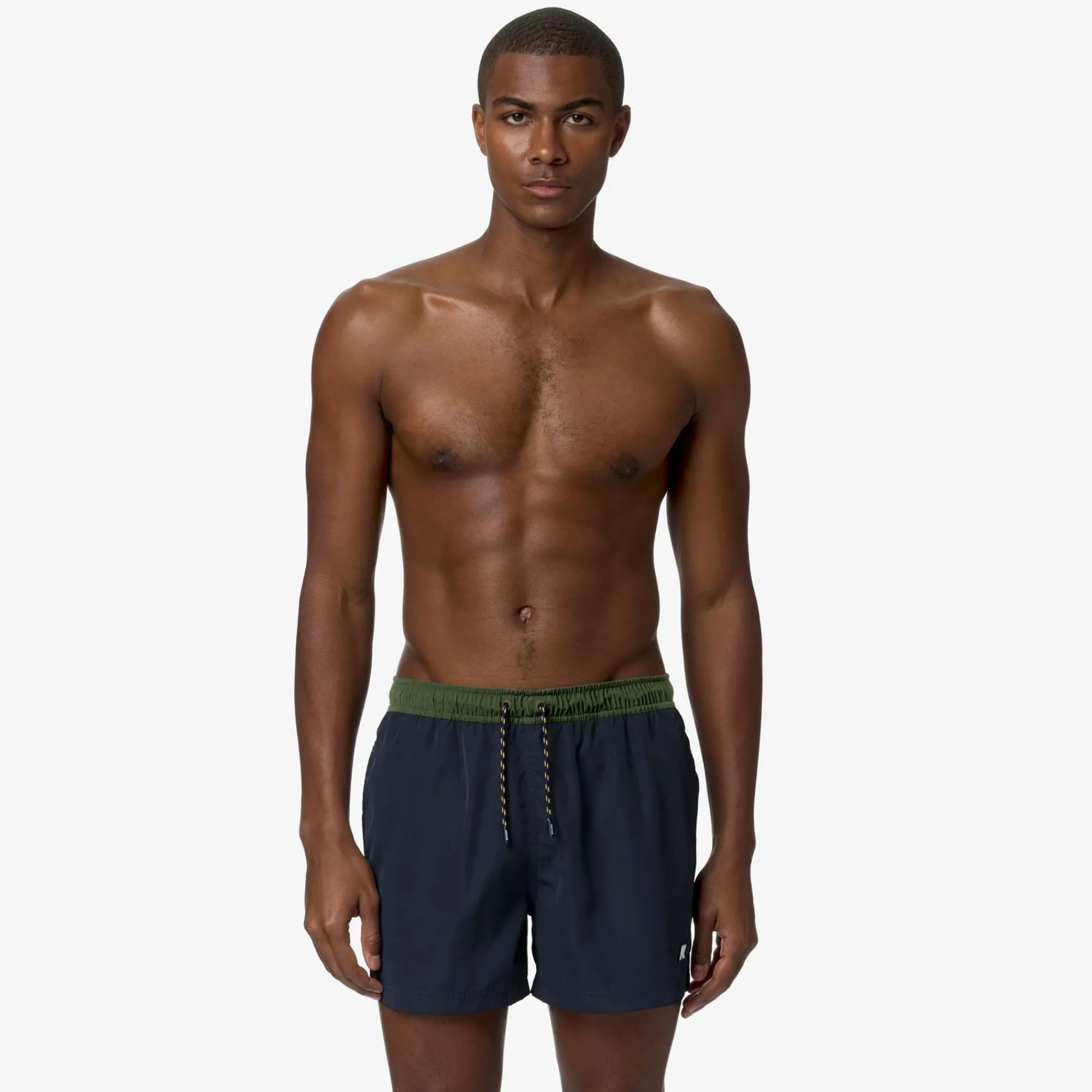 K-WAY Hazel Bicolor - Bathing Suits - Swimming Trunk - Man - Blue D-Green C New