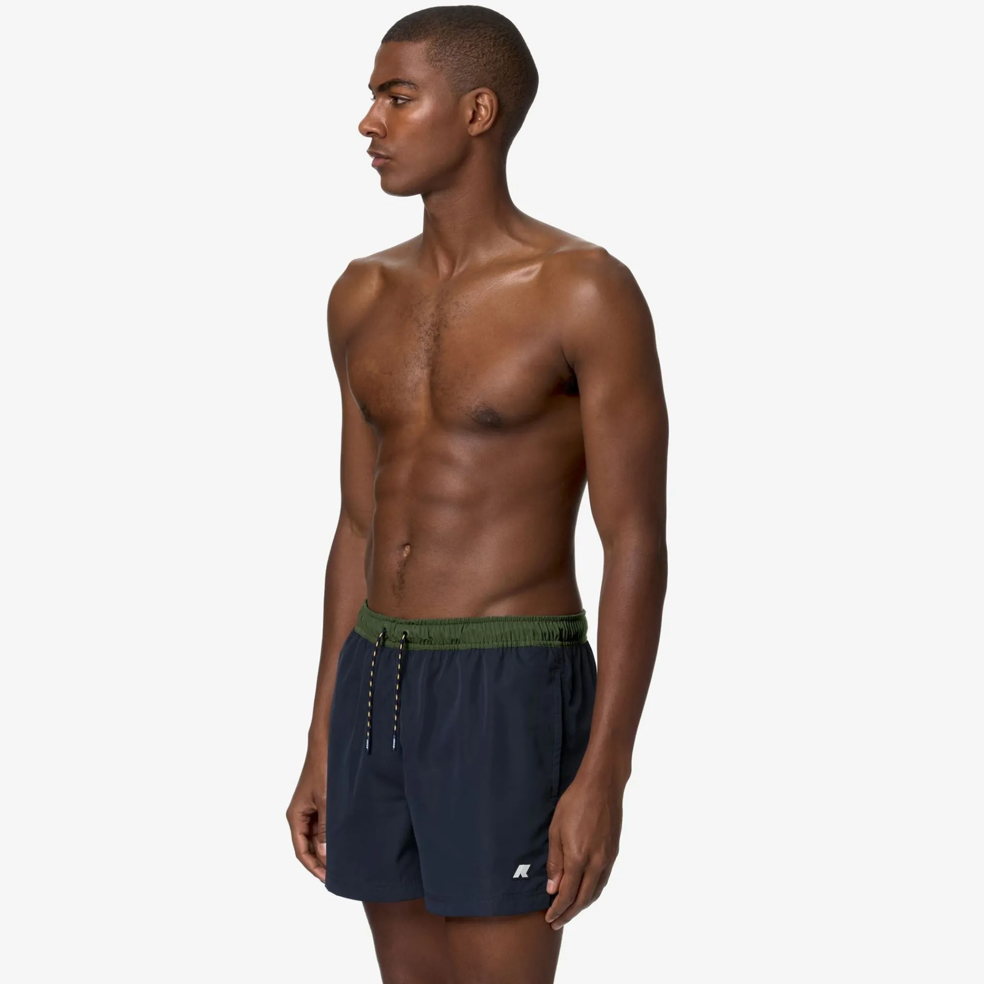 K-WAY Hazel Bicolor - Bathing Suits - Swimming Trunk - Man - Blue D-Green C New