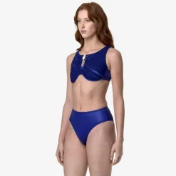 K-WAY Hopan - Bathing Suits - Brief - Woman - Blue Surf Cheap