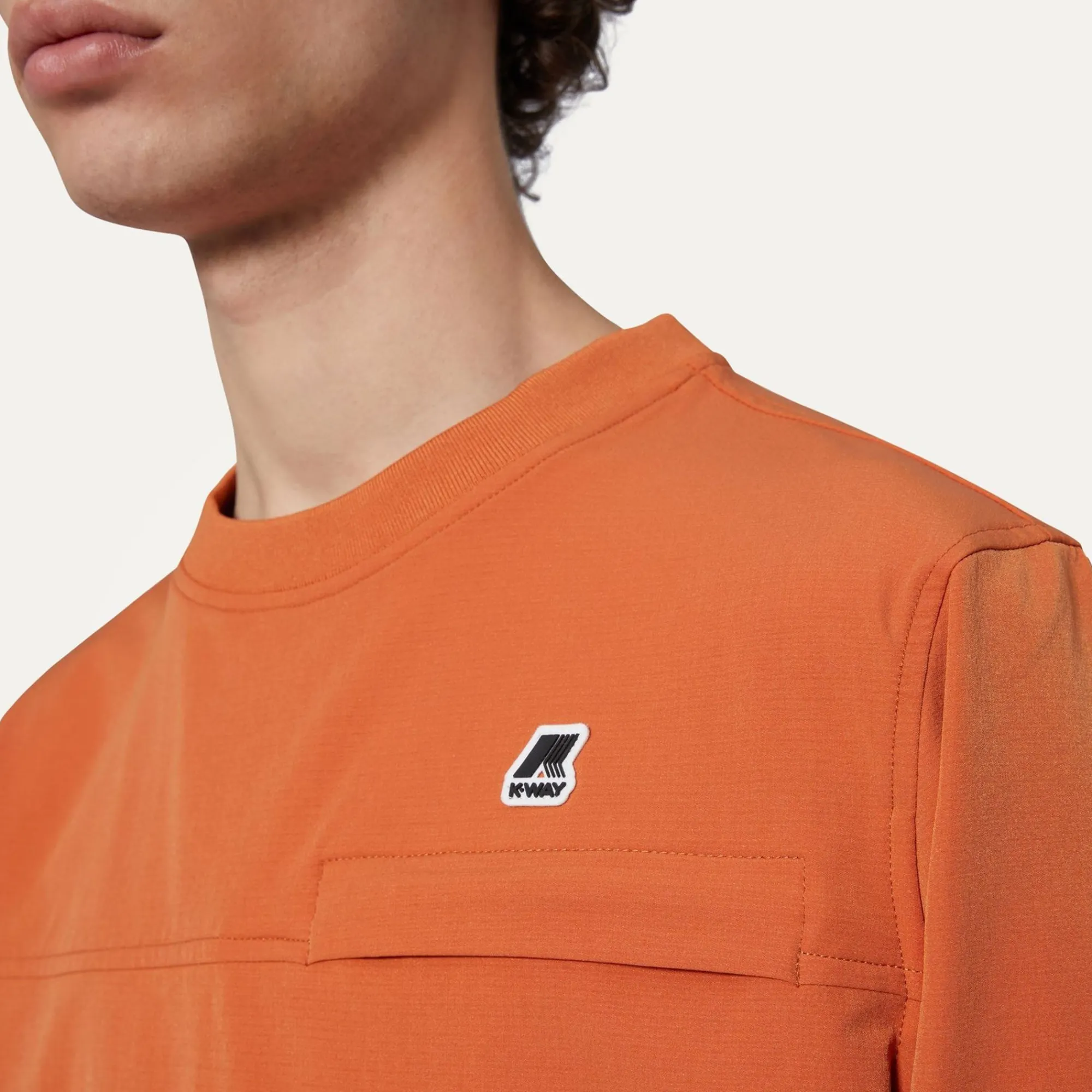 K-WAY Imperty - Fleece - Jumper - Unisex - Orange Copper Fashion