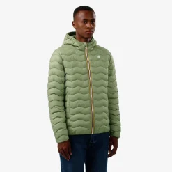 K-WAY Jack Quilted Warm - Jackets - Short - Man - Green Sage Store