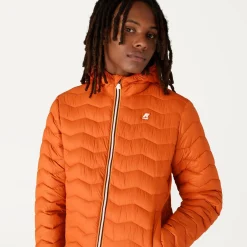 K-WAY Jack Quilted Warm - Jackets - Short - Man - Orange Rust Cheap