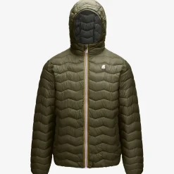 K-WAY Jack Quilted Warm - Jackets - Short - Man - Green Blackish Online