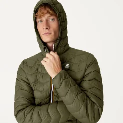 K-WAY Jack Quilted Warm - Jackets - Short - Man - Green Blackish Online