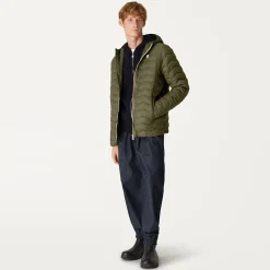 K-WAY Jack Quilted Warm - Jackets - Short - Man - Green Blackish Online