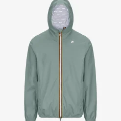 K-WAY Jack Stretch Dot - Jackets - Short - Man - Green Mold Discount