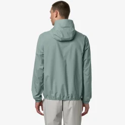 K-WAY Jack Stretch Dot - Jackets - Short - Man - Green Mold Discount