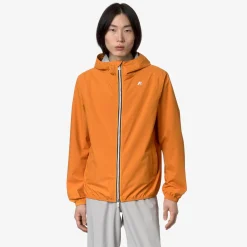 K-WAY Jack Stretch Dot - Jackets - Short - Man - Orange Md Flash Sale
