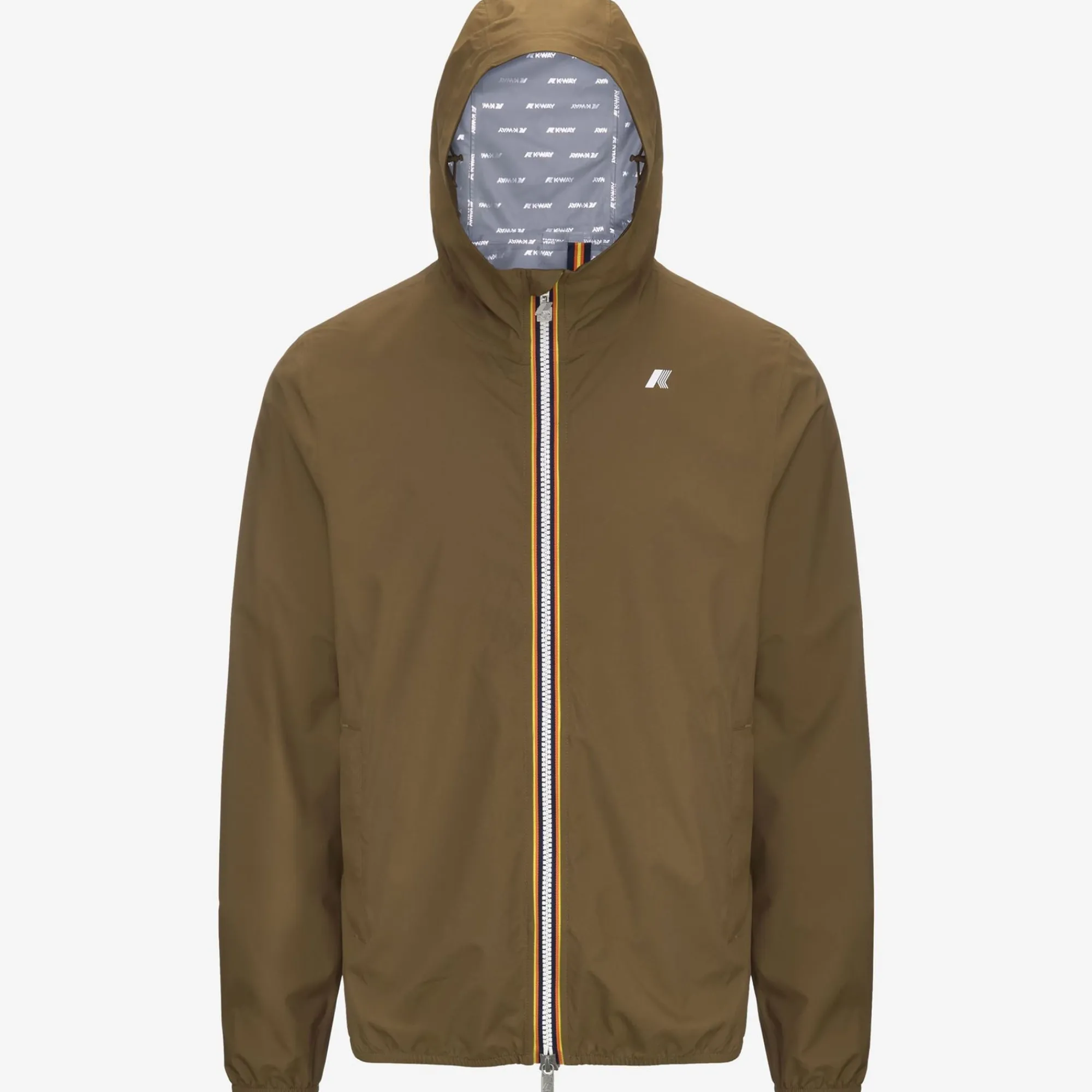 K-WAY Jack Stretch Dot - Jackets - Short - Man - Brown Corda Outlet