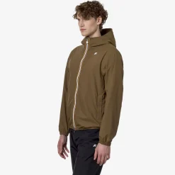 K-WAY Jack Stretch Dot - Jackets - Short - Man - Brown Corda Outlet