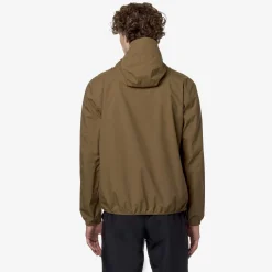 K-WAY Jack Stretch Dot - Jackets - Short - Man - Brown Corda Outlet