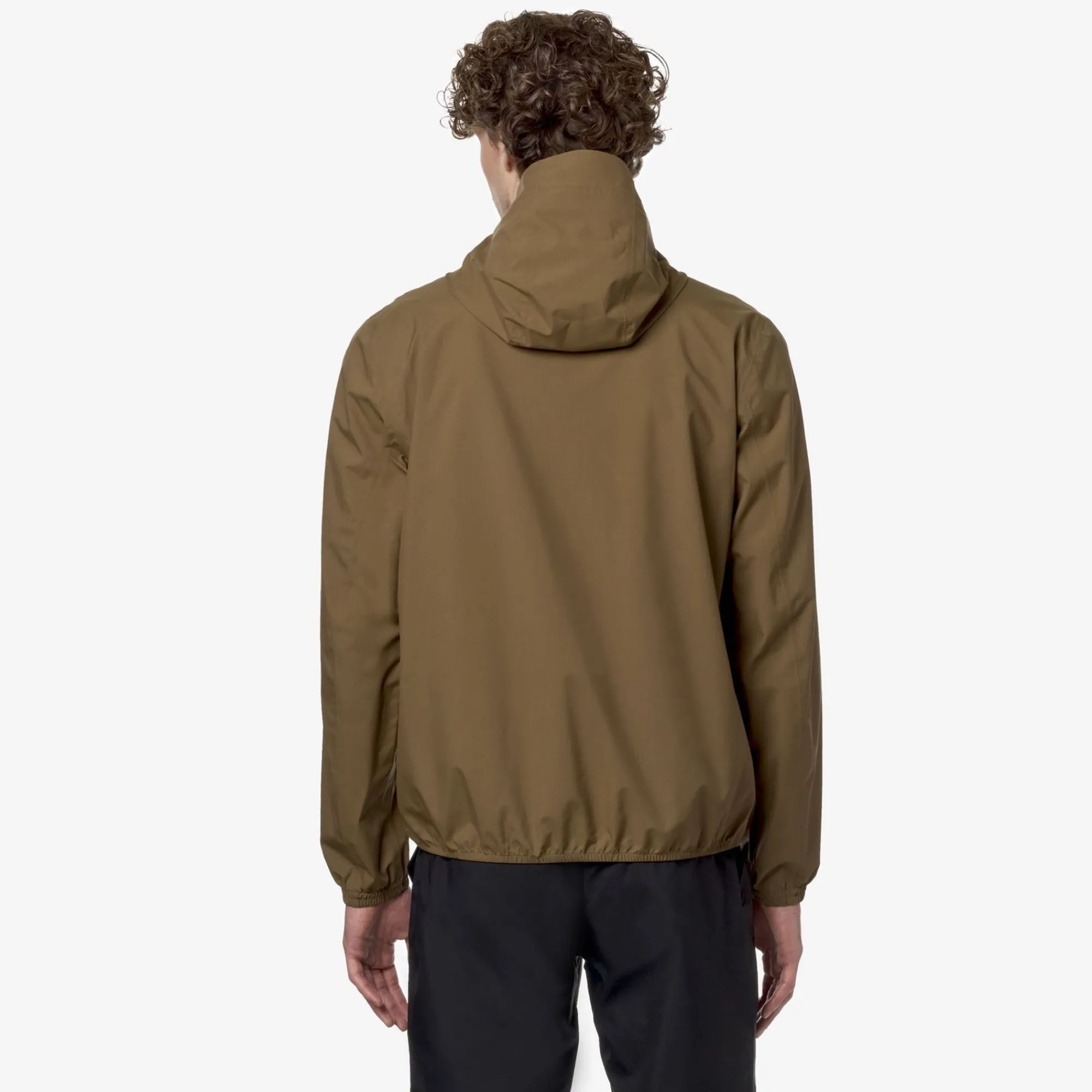 K-WAY Jack Stretch Dot - Jackets - Short - Man - Brown Corda Outlet