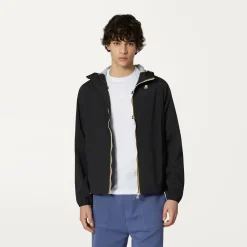 K-WAY Jackstretch Nylon Jersey - Jackets - Short - Man - Black Pure Best