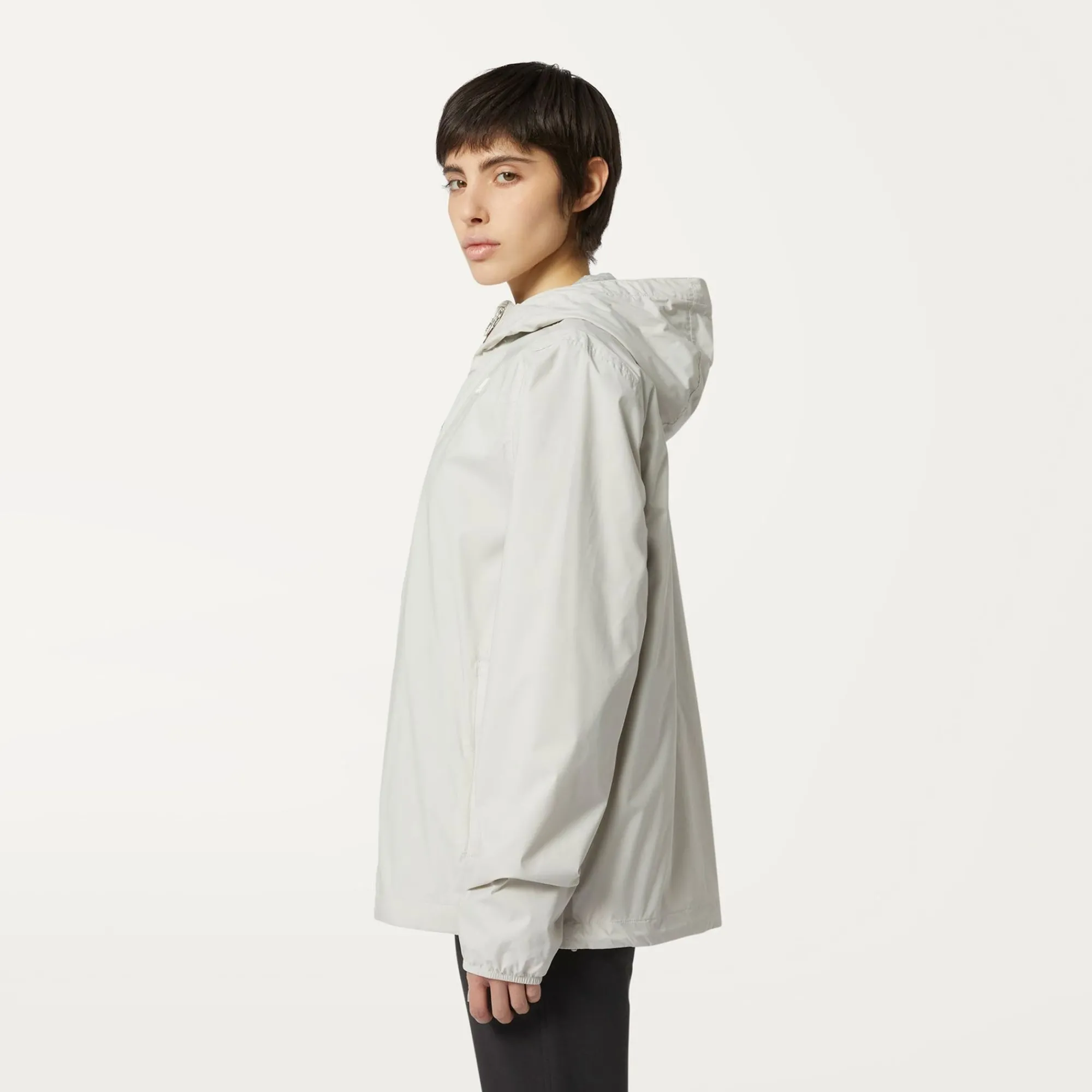 K-WAY Jackstretch Nylon Jersey - Jackets - Short - Man - Beige Lt Hot