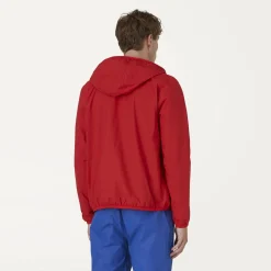K-WAY Jacques Reversible Ripstop - Jackets - Short - Man - Red-Blue Ottanio Shop