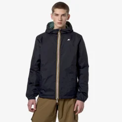 K-WAY Jake Plus.2 Reversible - Jackets - Short - Man - Blue D-Green P Store