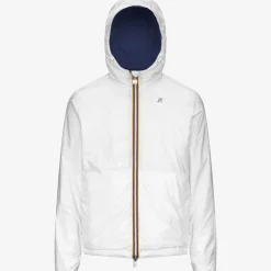 K-WAY Jake Plus.2 Reversible - Jackets - Short - Man - Blue Fiord New