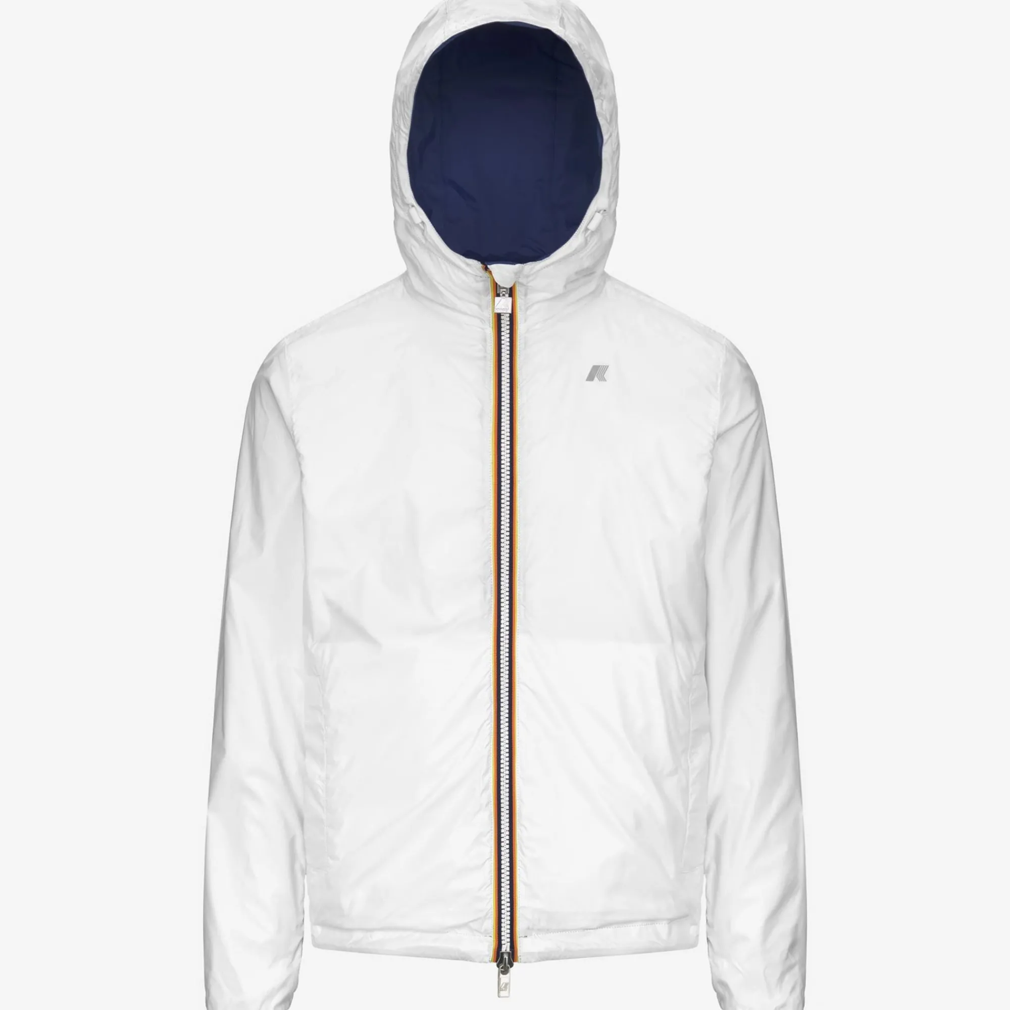 K-WAY Jake Plus.2 Reversible - Jackets - Short - Man - Blue Fiord New