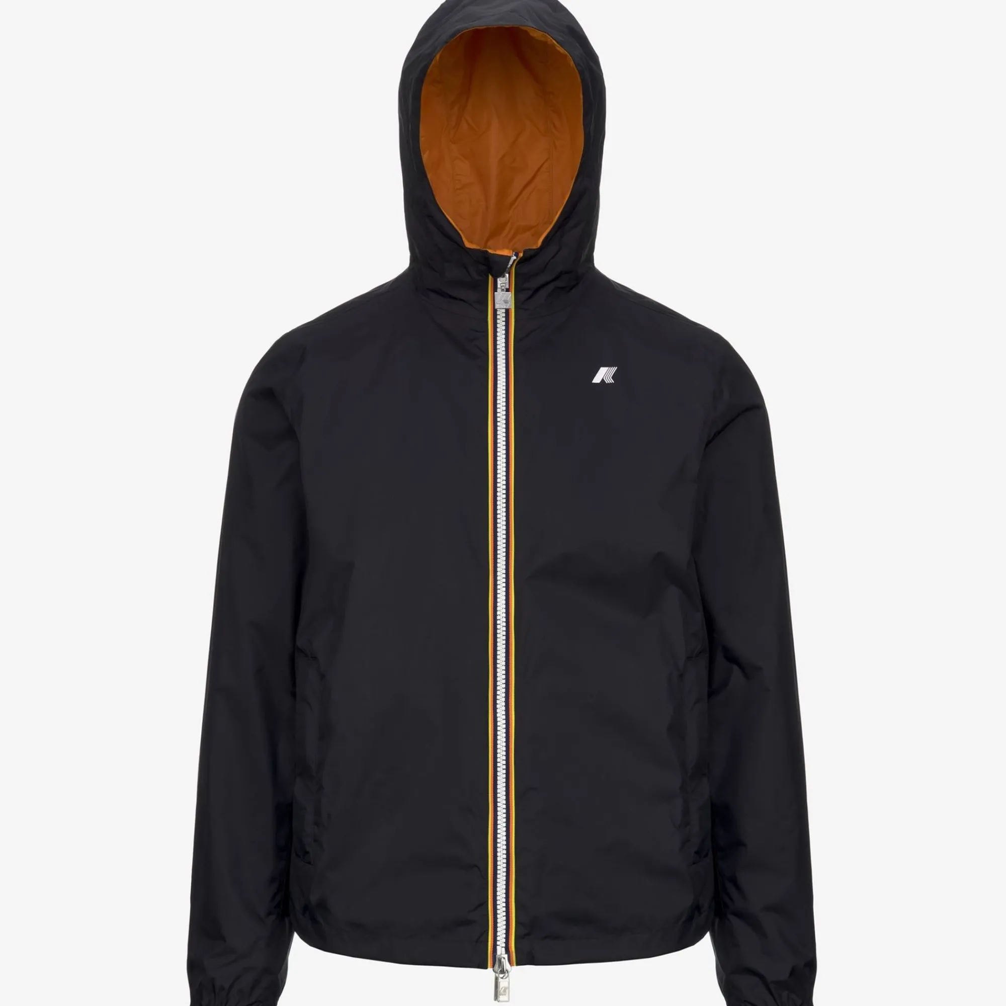 K-WAY Jake Plus.2 Reversible - Jackets - Short - Man - Black-Orange M Outlet