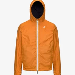 K-WAY Jake Plus.2 Reversible - Jackets - Short - Man - Black-Orange M Outlet