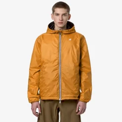 K-WAY Jake Plus.2 Reversible - Jackets - Short - Man - Black-Orange M Outlet