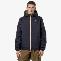 K-WAY Jake Plus.2 Reversible - Jackets - Short - Man - Blue D-Brown C Best