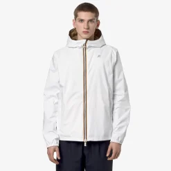 K-WAY Jake Plus.2 Reversible - Jackets - Short - Man - White-Brown C Clearance