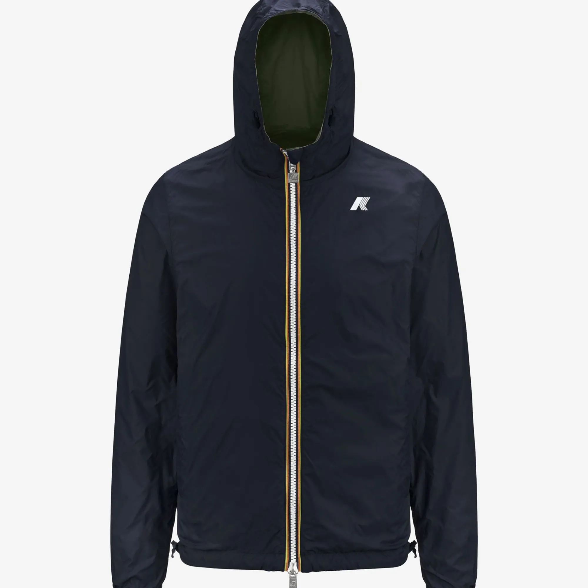 K-WAY Jake Plus.2 Reversible - Jackets - Short - Man - Green C-Blue D Hot