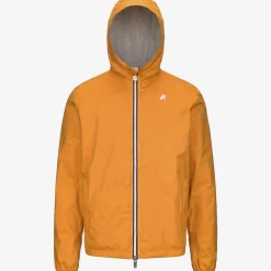 K-WAY Jake Plus.2 Reversible - Jackets - Short - Man - Orange Md-Beige Lt Store