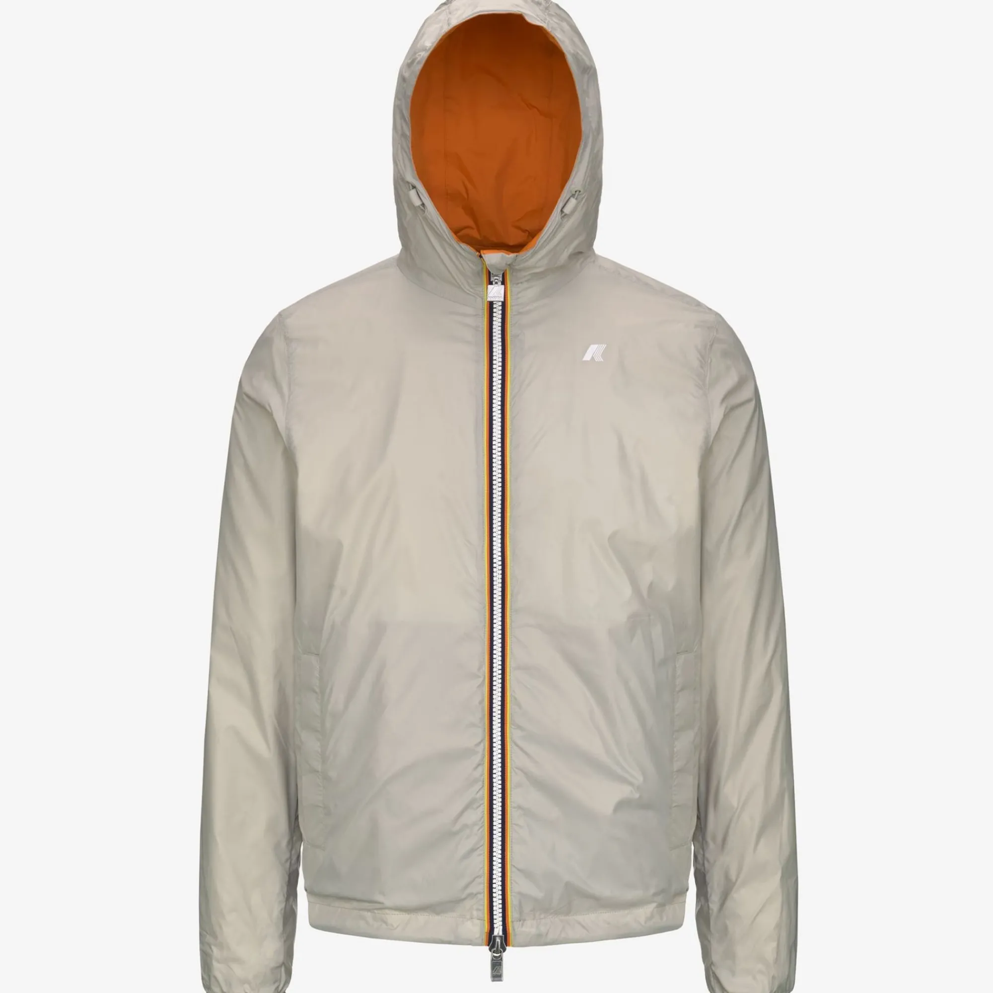 K-WAY Jake Plus.2 Reversible - Jackets - Short - Man - Orange Md-Beige Lt Store