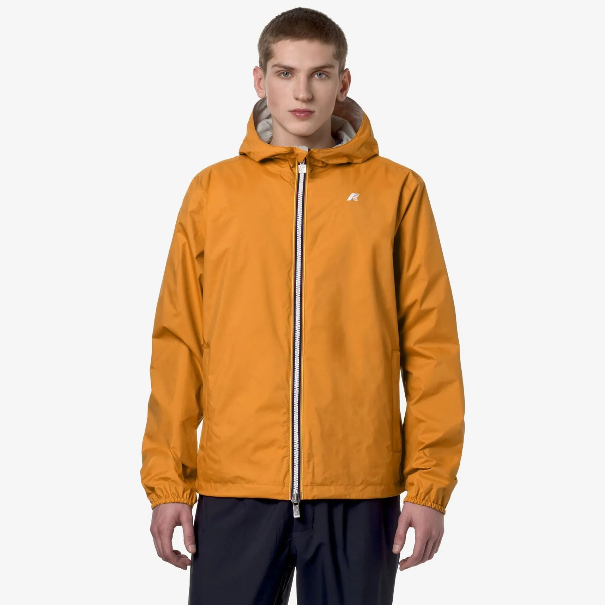 K-WAY Jake Plus.2 Reversible - Jackets - Short - Man - Orange Md-Beige Lt Store