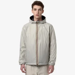 K-WAY Jake Plus.2 Reversible - Jackets - Short - Man - Black P-Beige Lt Shop