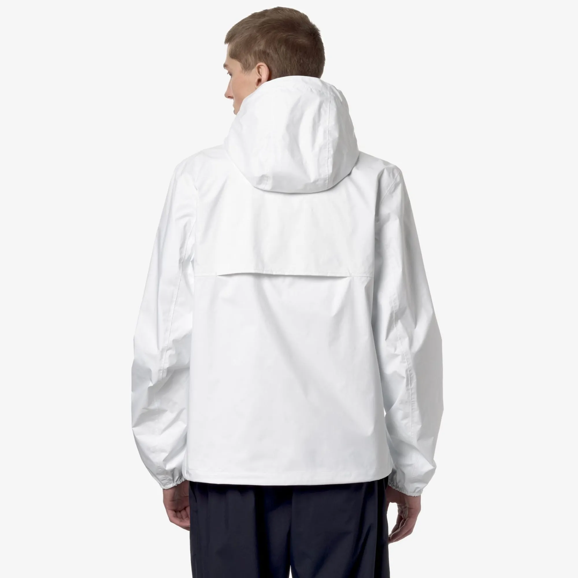 K-WAY Jake Plus.2 Reversible - Jackets - Short - Man - White-Blue Depth Best
