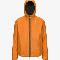 K-WAY Jake Plus.2 Reversible - Jackets - Short - Man - Green B-Orange M Flash Sale