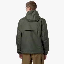 K-WAY Jake Plus.2 Reversible - Jackets - Short - Man - Green B-Orange M Flash Sale