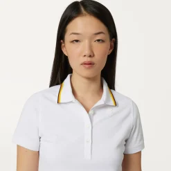 K-WAY Jeannine - Polo Shirts - Polo - Woman - White Sale