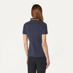 K-WAY Jeannine - Polo Shirts - Polo - Woman - Blue Depth Cheap