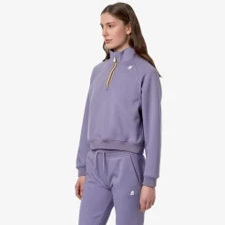 K-WAY Jeune Light Spacer - Fleece - Jumper - Woman - Violet Glicine Cheap